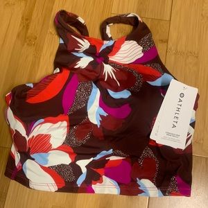 Athleta Conscious Crop Bikini Top, new with tags
